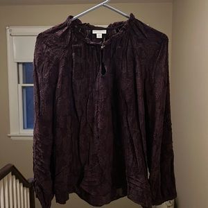 Maroon top very pretty - casual